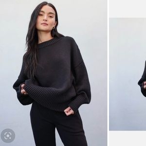 Mate xs/s organic knit sweater